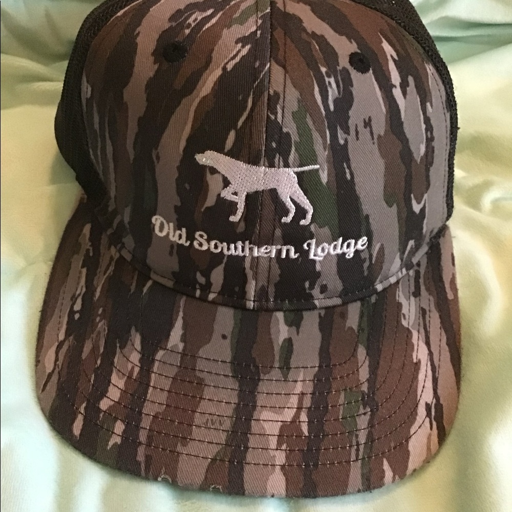 Old Southern Lodge Camo Richardson 112 Trucker Hat